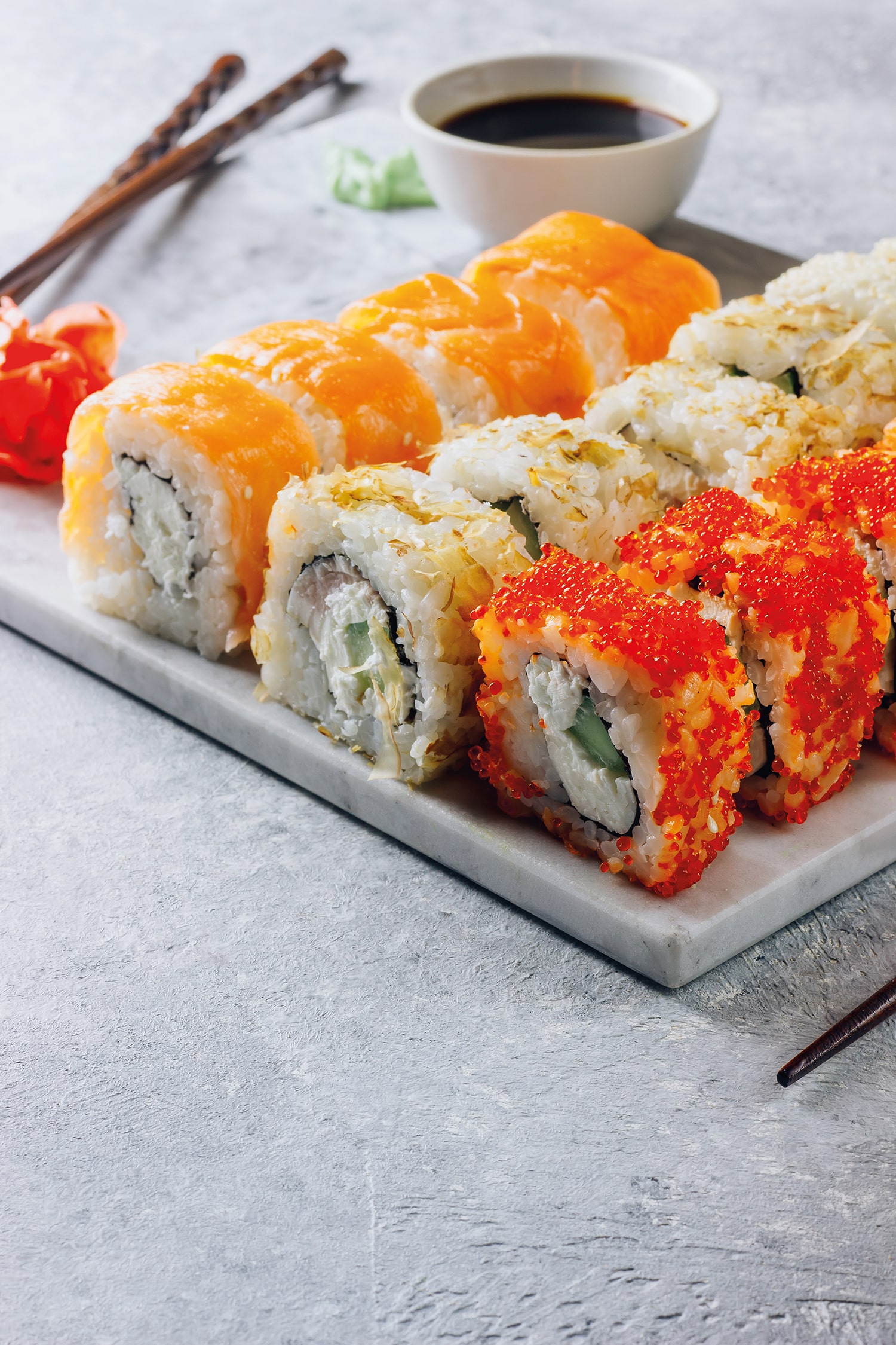 assiette de maki